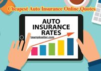 Cheapest Auto Insurance Online Quotes